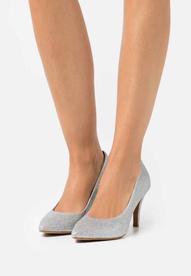 Gabor Ezüst Klasszikus Sarkú Cipő