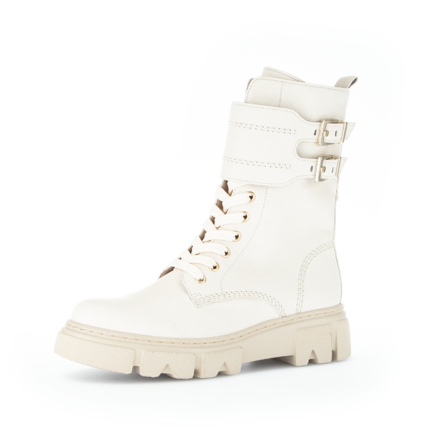 Gaborlace-up Bokacsizma Panna