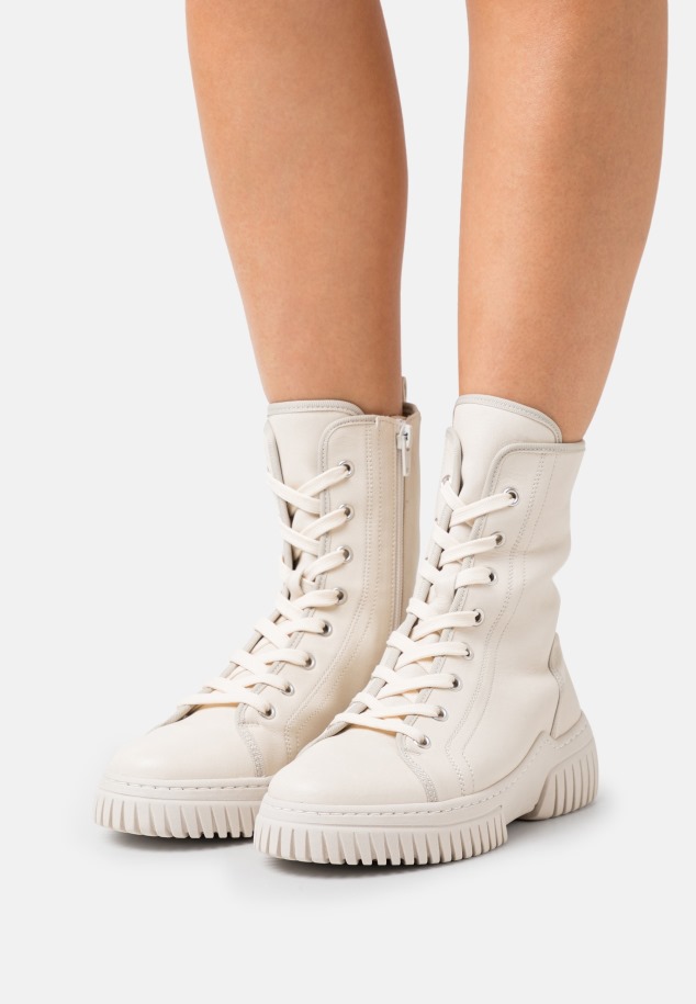 Gaborlace-up Bokacsizma Panna