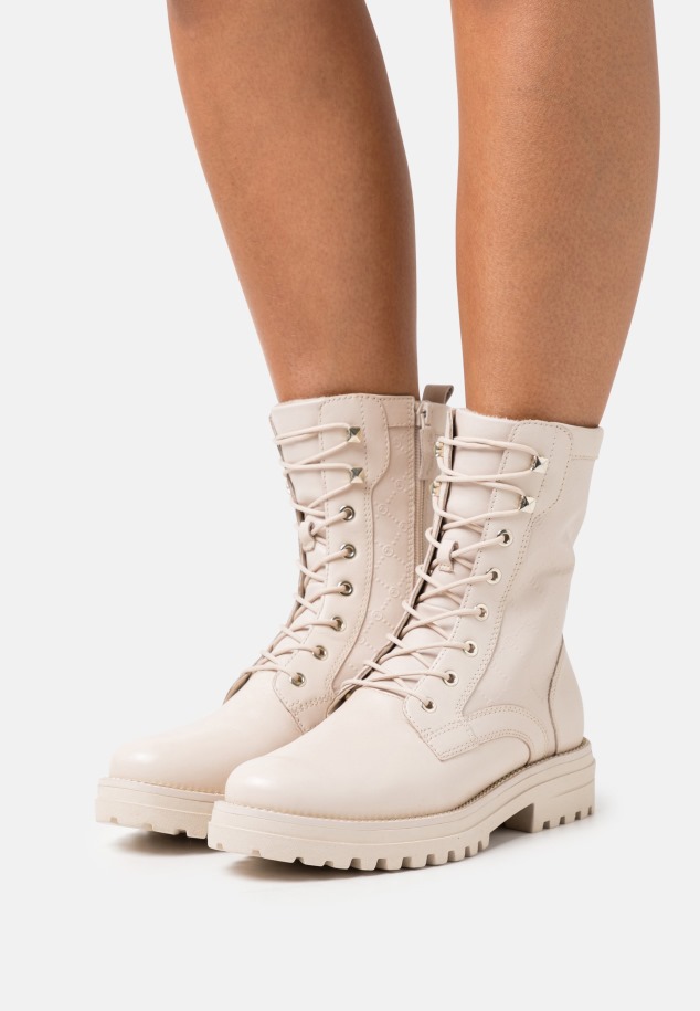 Gaborlace-up Bokacsizma Panna