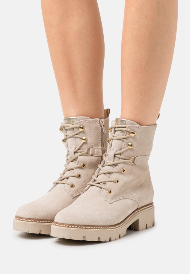 Gaborlace-up Bokacsizma Panna