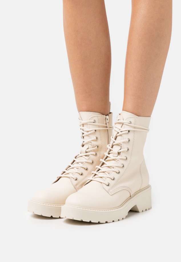 Gaborlace-up Bokacsizma Panna