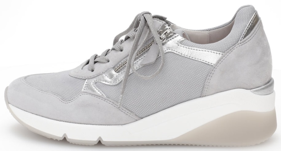 Gábor 46488.40 - Ezüst Velúr