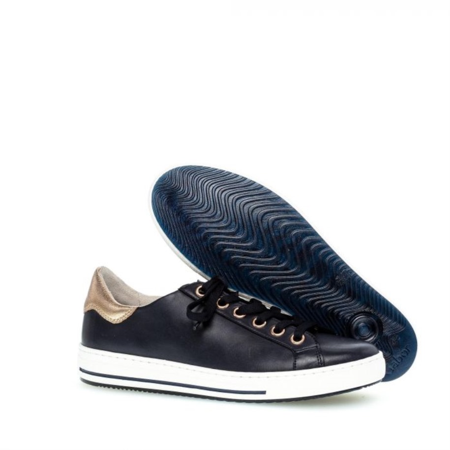 Gábor 46515.66 - Sötétkék és Rózsaszín Arany Bőr