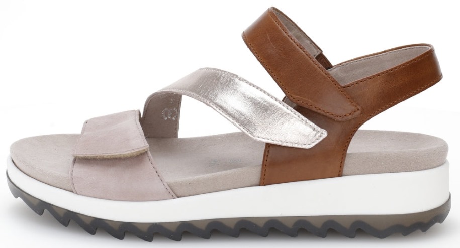 Gabor 46742.54 - Bézs Velúr és Barna Bőr