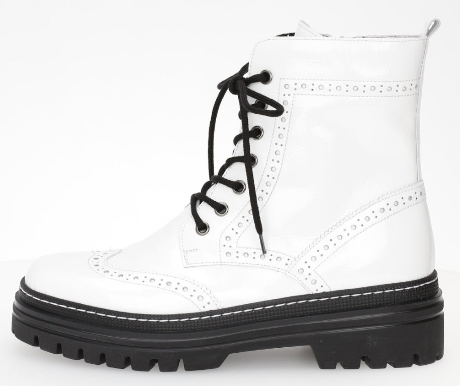 Gábor 51722.91 - Fehér Lakkbőr