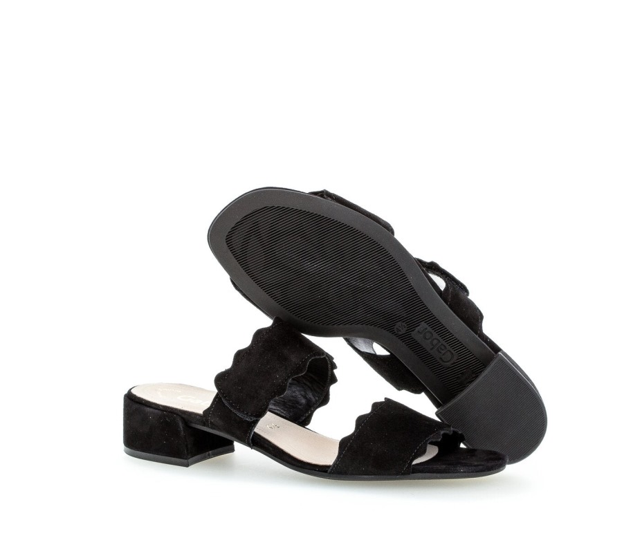 Gábor 61703.17 - Fekete Velúr