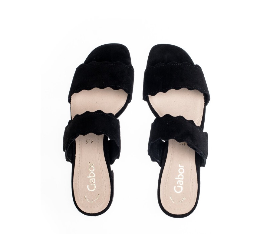 Gábor 61703.17 - Fekete Velúr