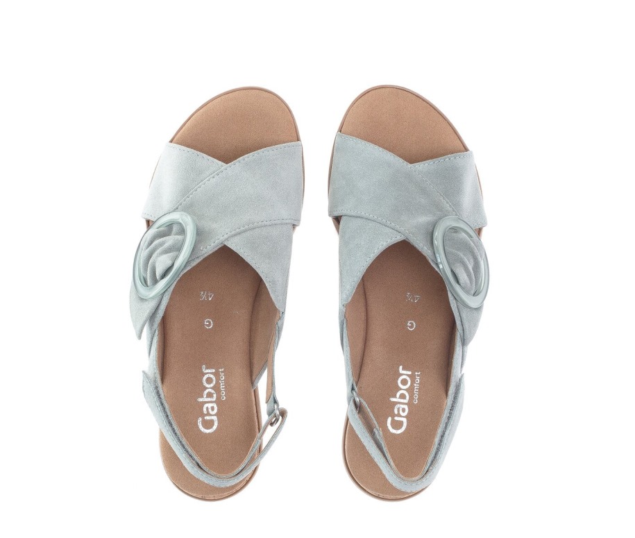 Gábor 62773.40 - Zöld Velúr