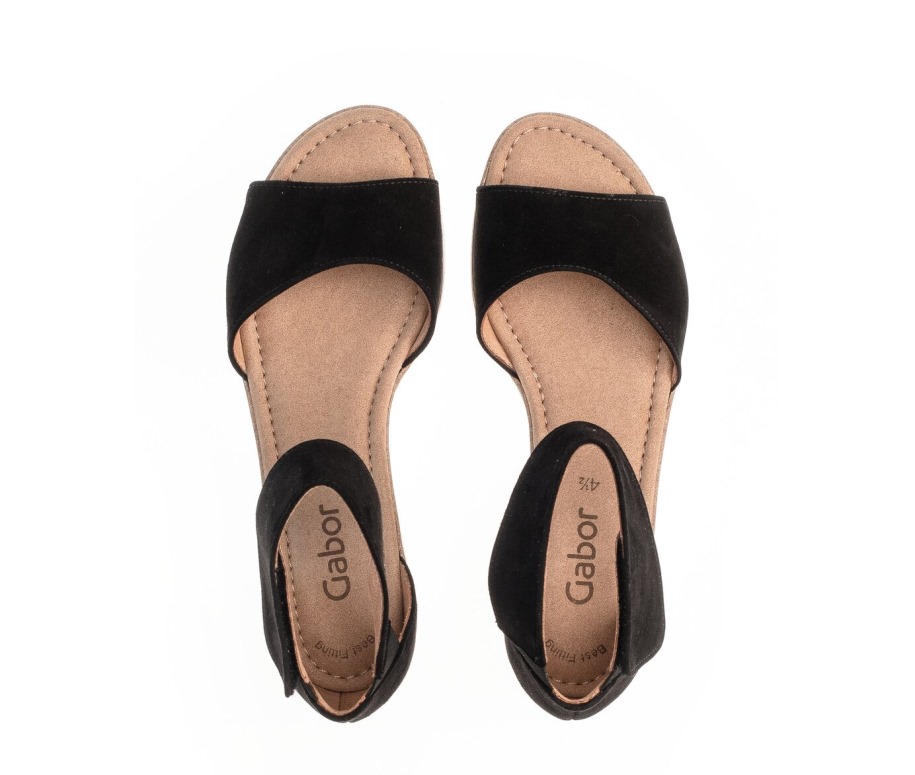 Gábor 64570.17 - Fekete Velúr