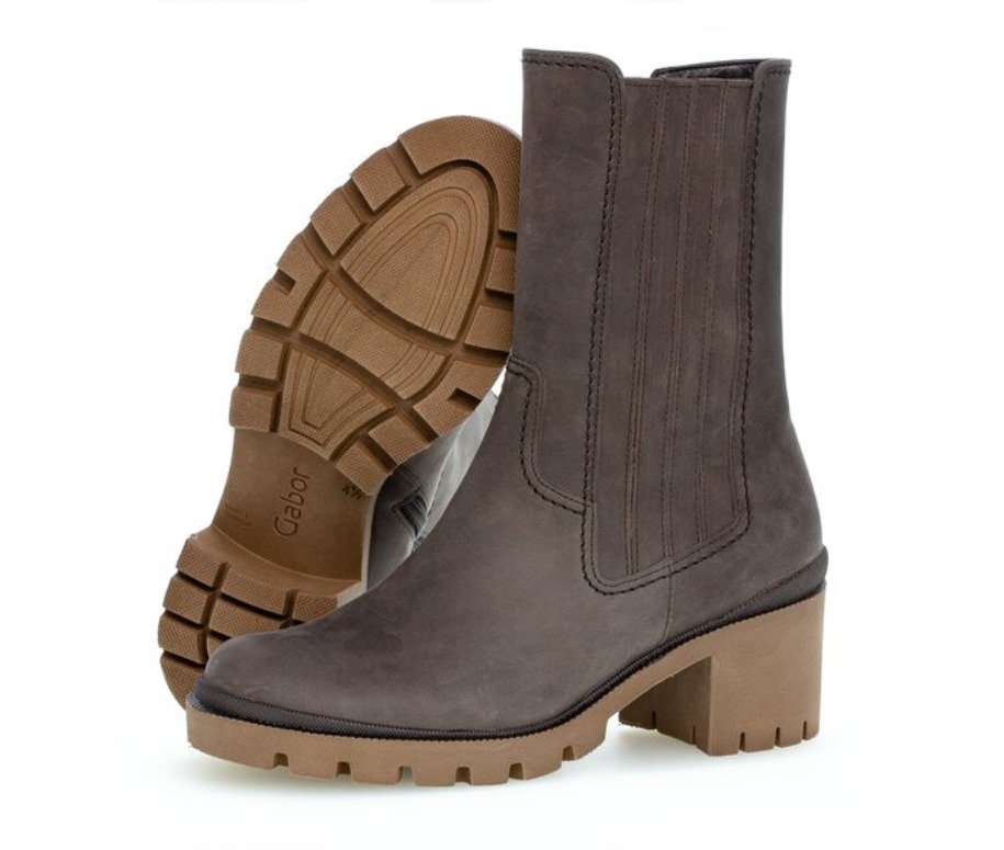 Gábor 72841.25 - Espresso Olajozott Nubuk Bőr