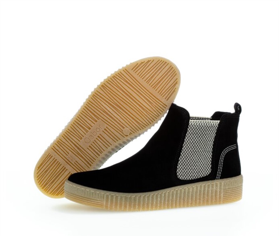 Gábor 73731.37 - Fekete Velúr