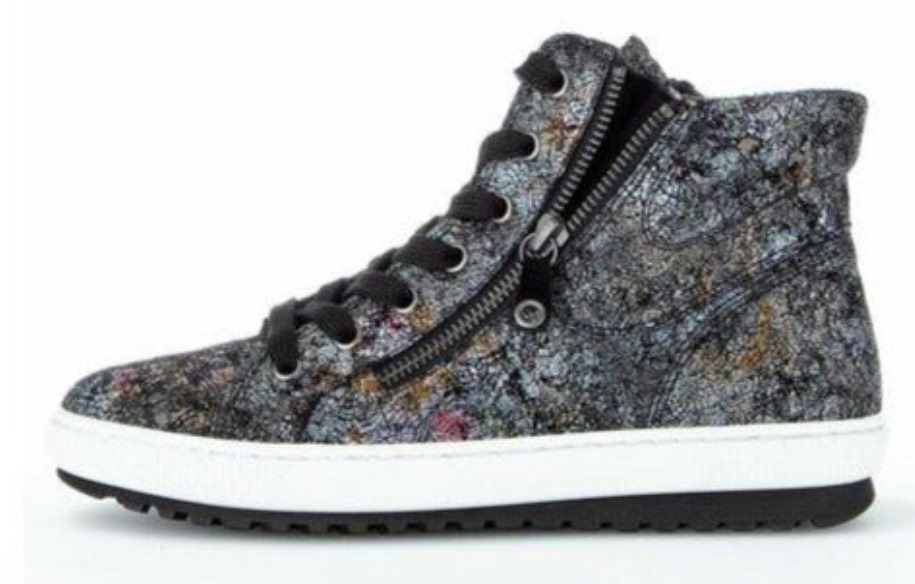 Gabor 73754.37 - Fekete Metál Velúr