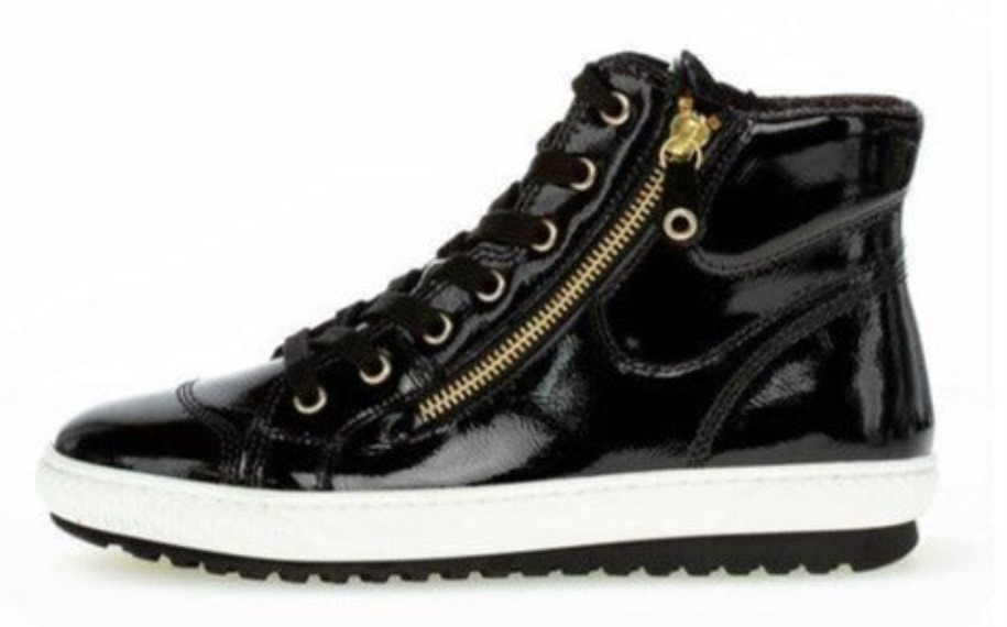 Gábor 73754.97 - Fekete Lakkbőr