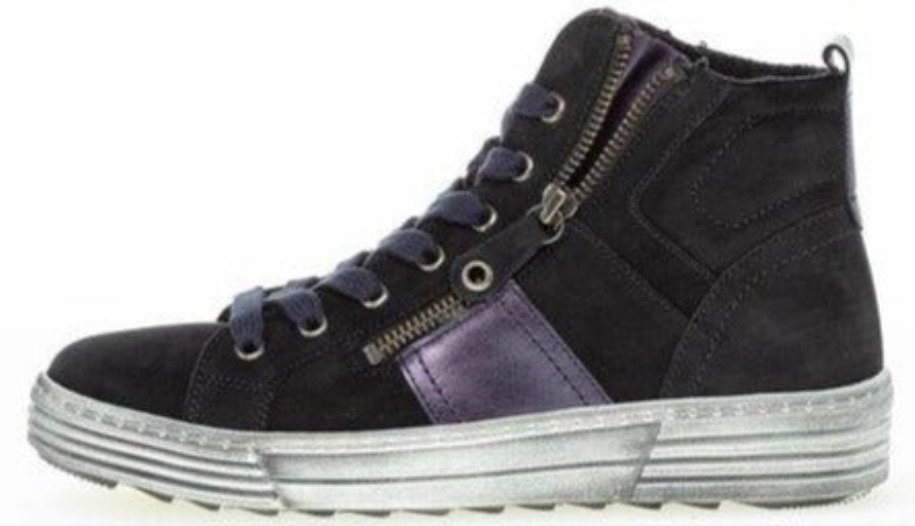 Gábor 73770.16 - éjkék Nubuk Bőr