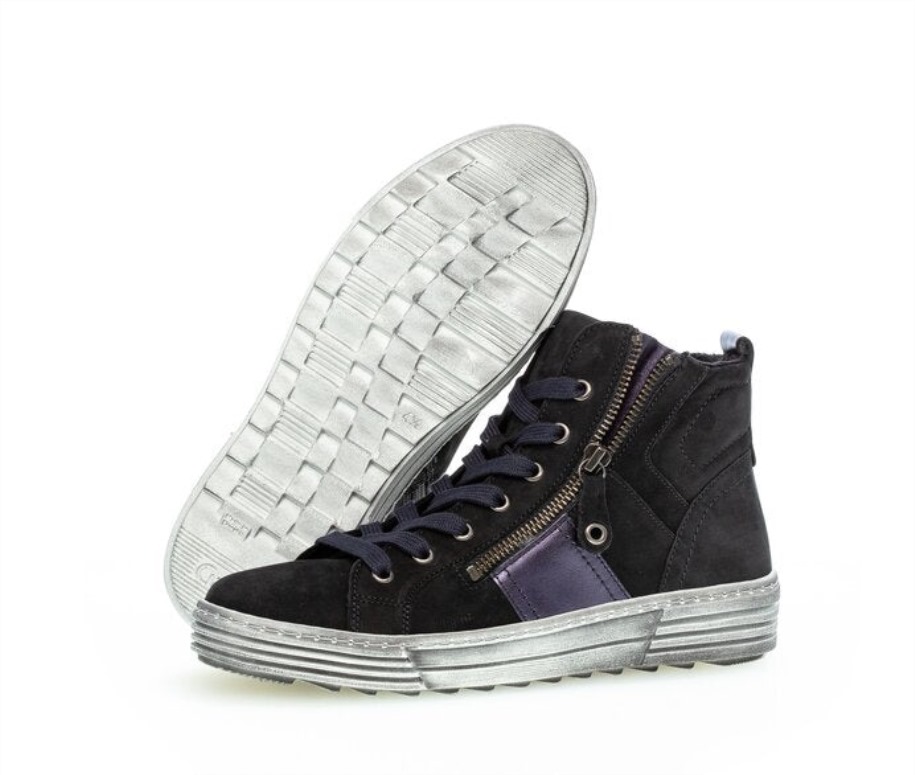 Gábor 73770.16 - éjkék Nubuk Bőr