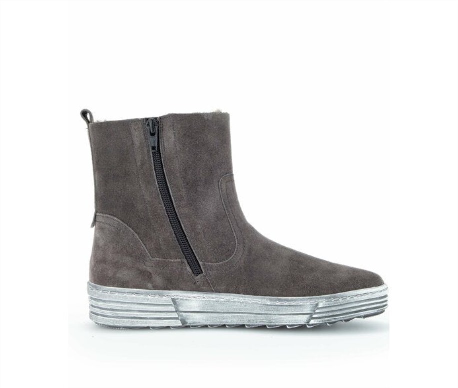 Gabor 73775.19 - Szürke Nyíró Velúr