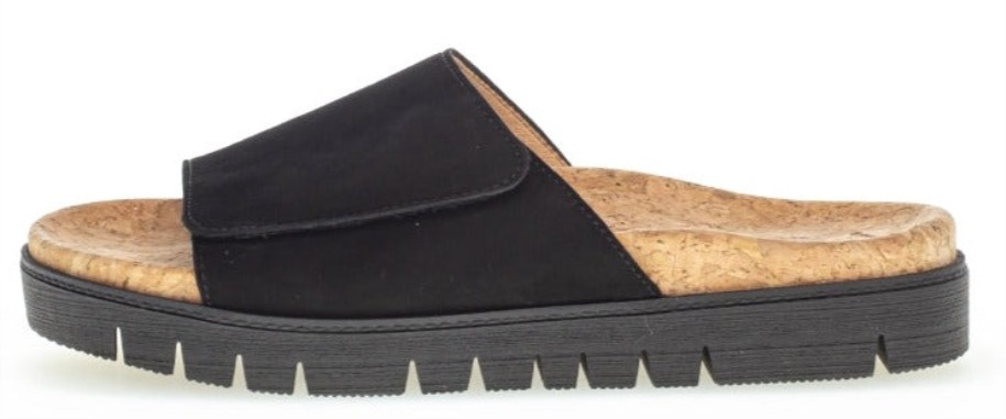 Gabor 83741-17 - Fekete Velúr