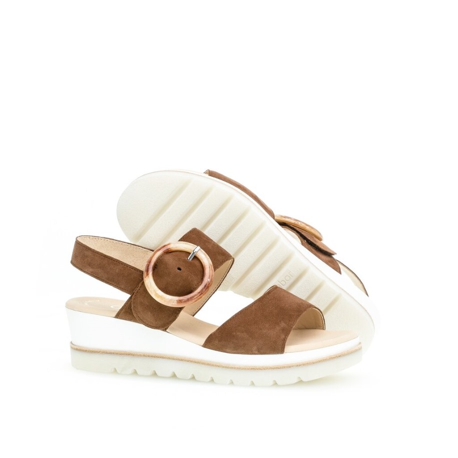 Gabor 84645-18 - Whisky Velúr