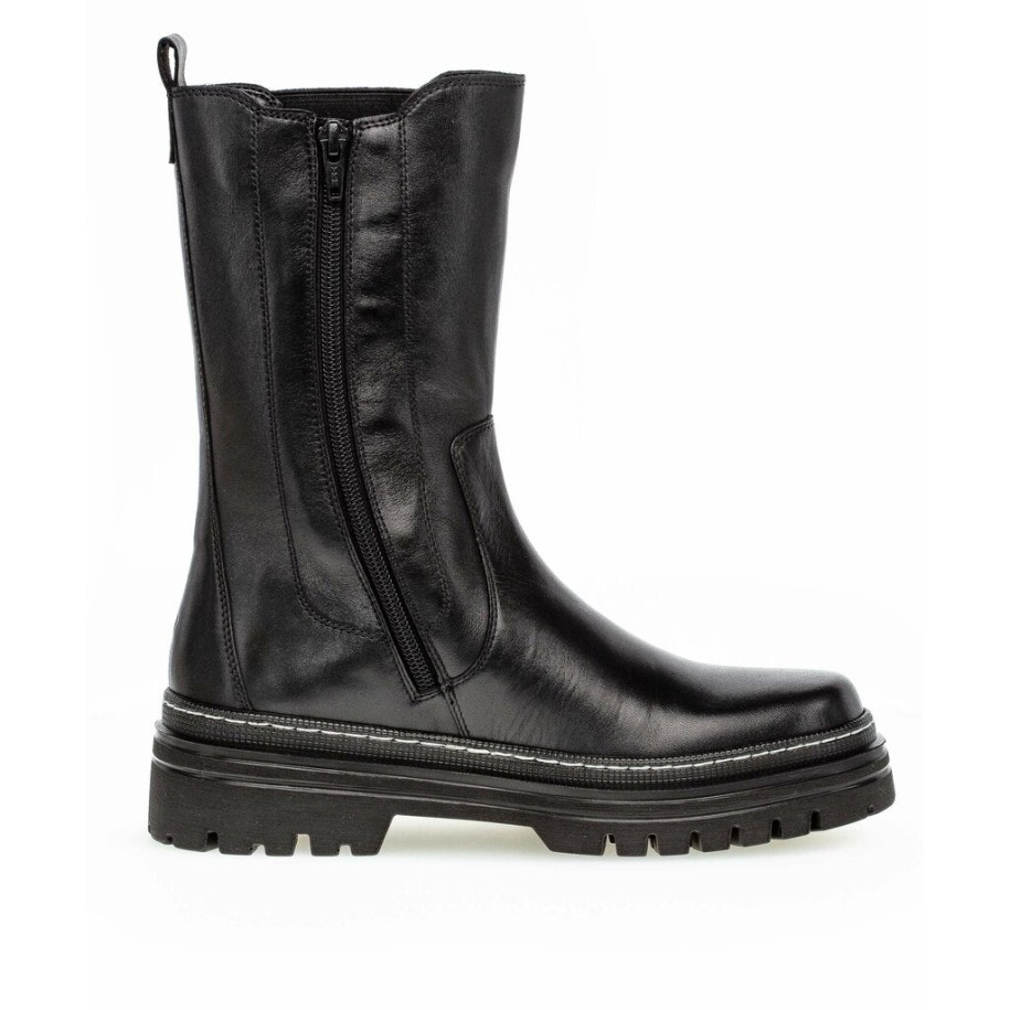 Gábor 91724-27 - Fekete Sima Bőr