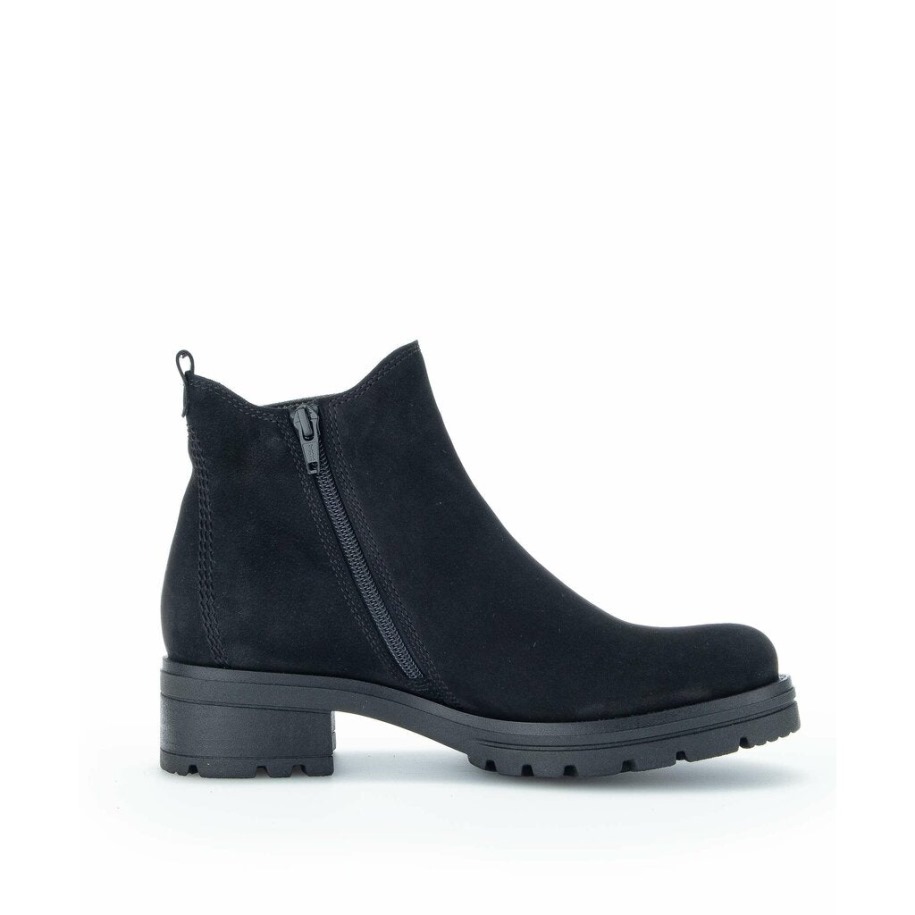 Gabor 92781-47 - Fekete Velúr