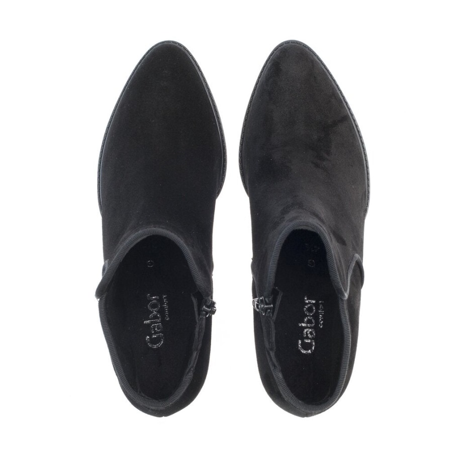 Gabor 92890-87 - Fekete Velúr