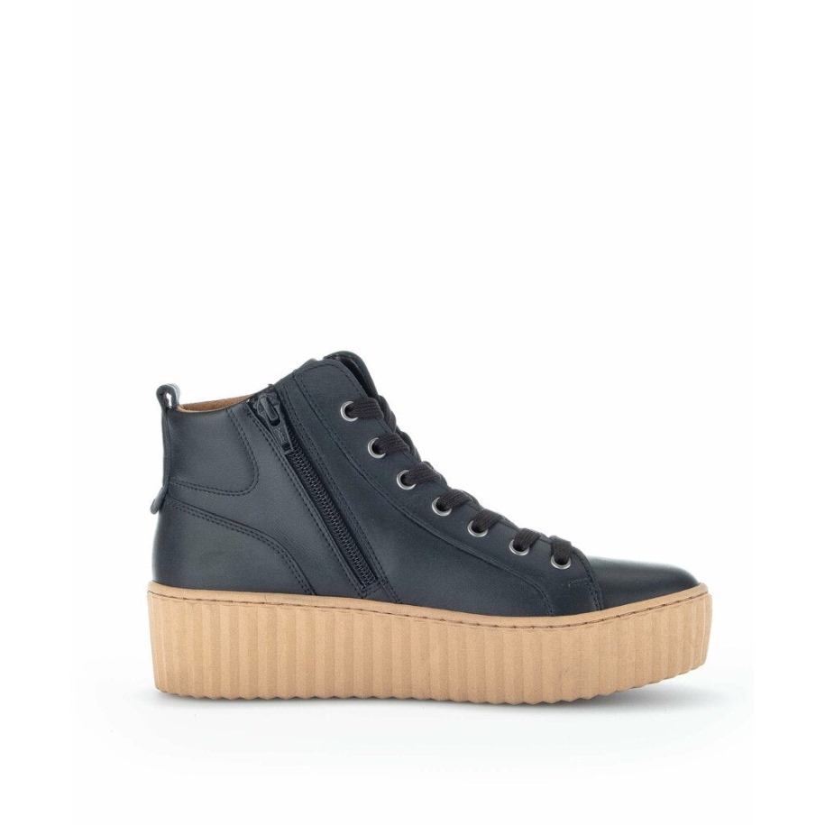 Gábor 93710-27 - Fekete Sima Bőr