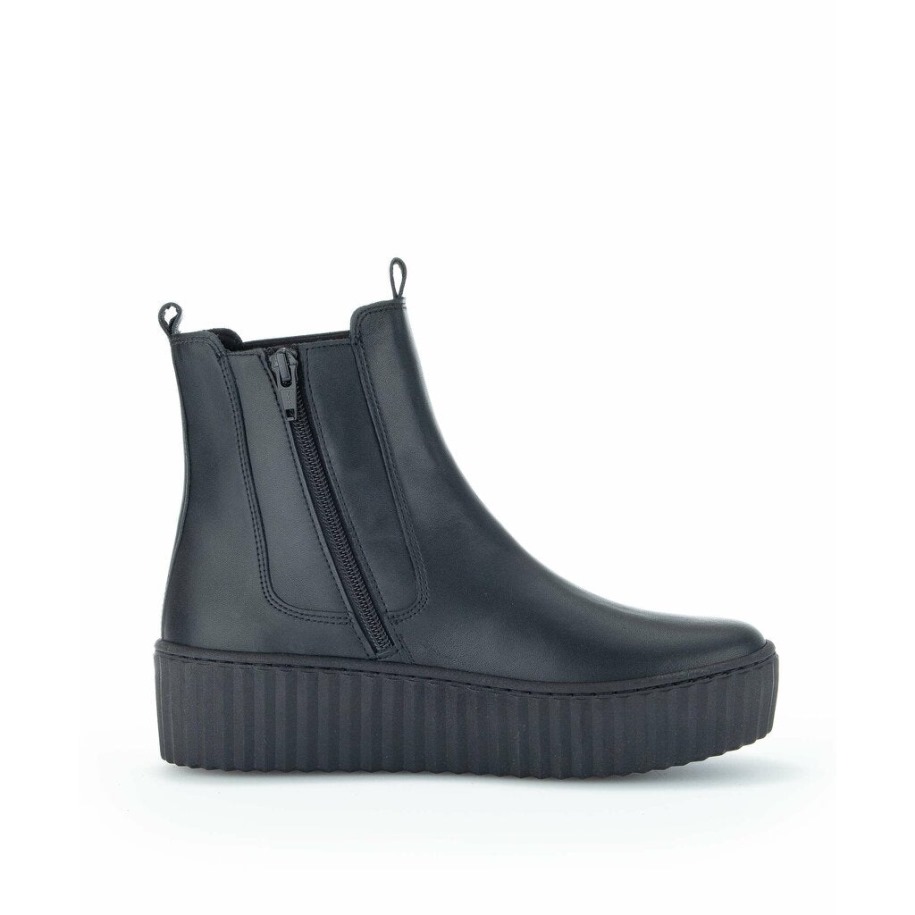 Gábor 93712-27 - Fekete Sima Bőr