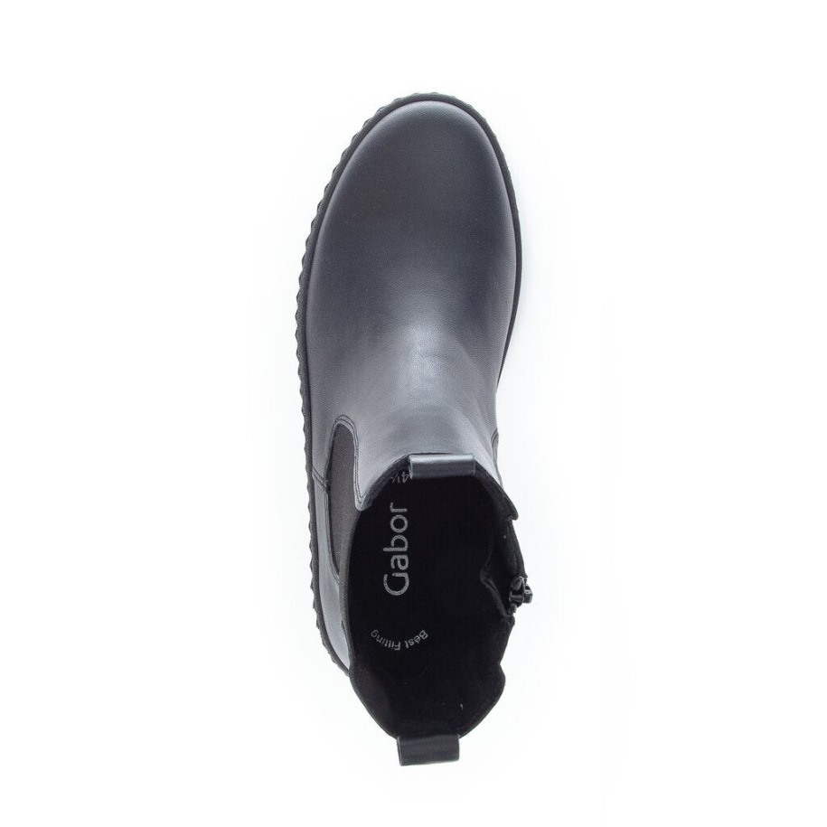 Gábor 93712-27 - Fekete Sima Bőr