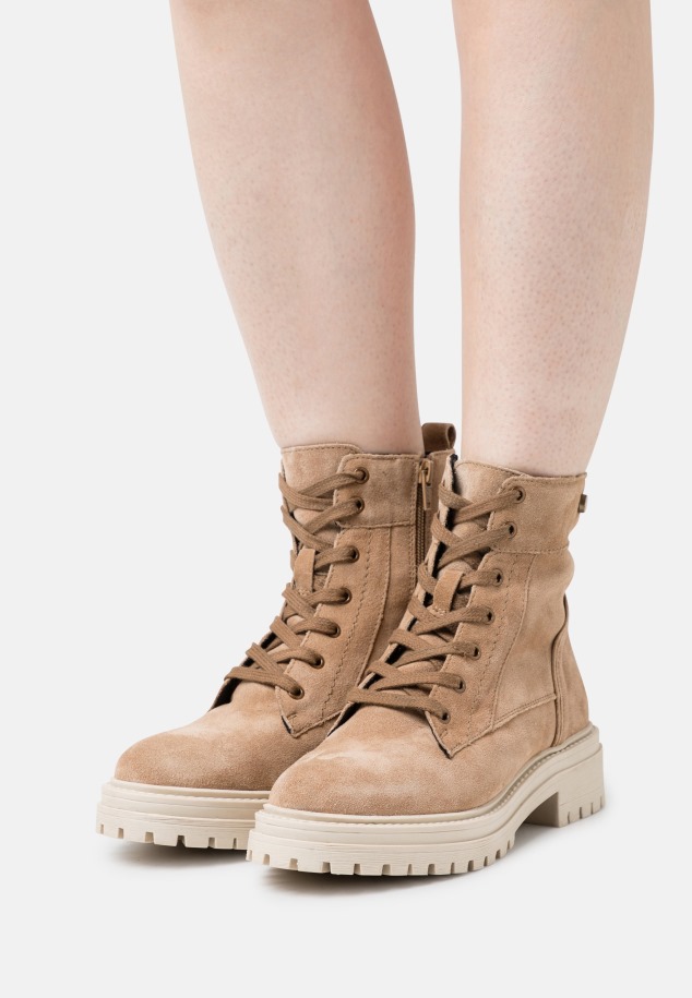 Fűzős Bokacsizma Kiesel/dust Gabor