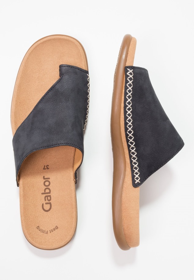 Gábor éjszakai Kék T-bar Szandál