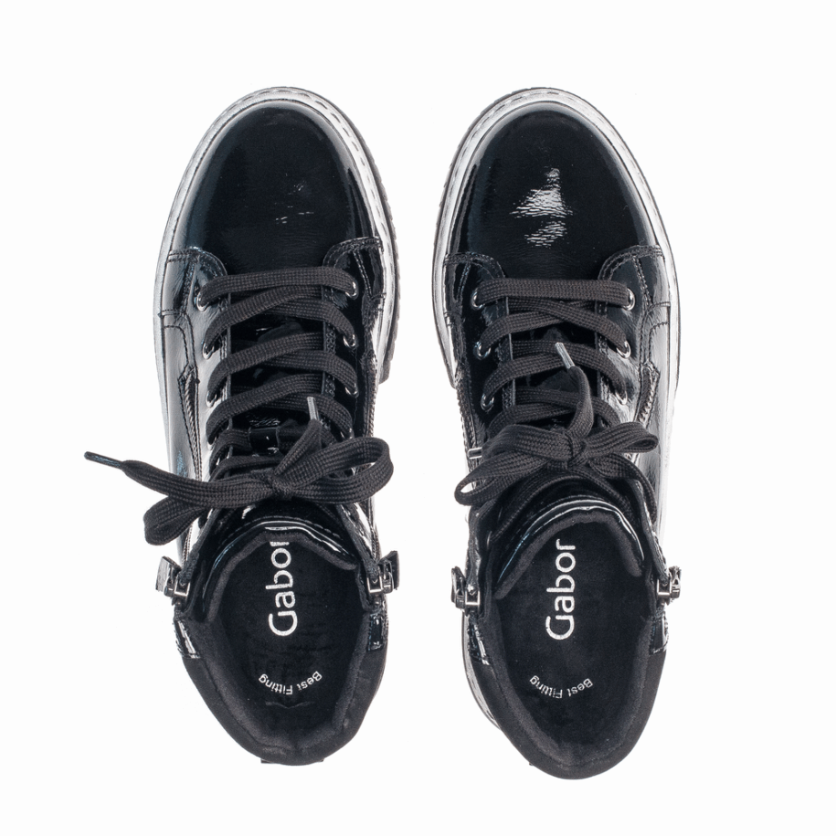 Fekete Micro Gabor Tornacipő