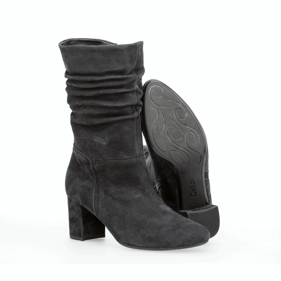 Blokk Sarkú Slouch Midboot Navy Gabor