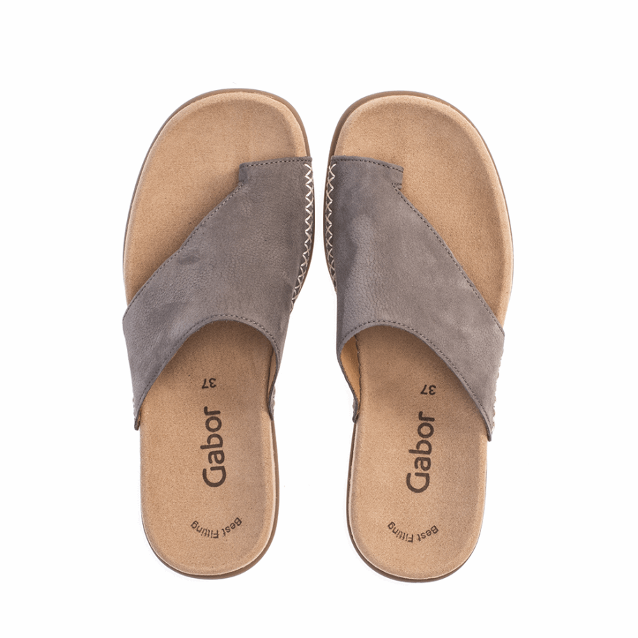 Barna Lábujjhurkos Szandál Gabor