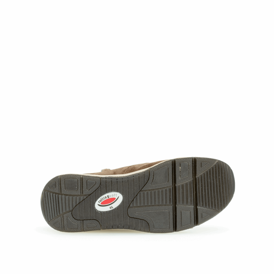 Gábor Fűzős Bokacsizma Középbarna