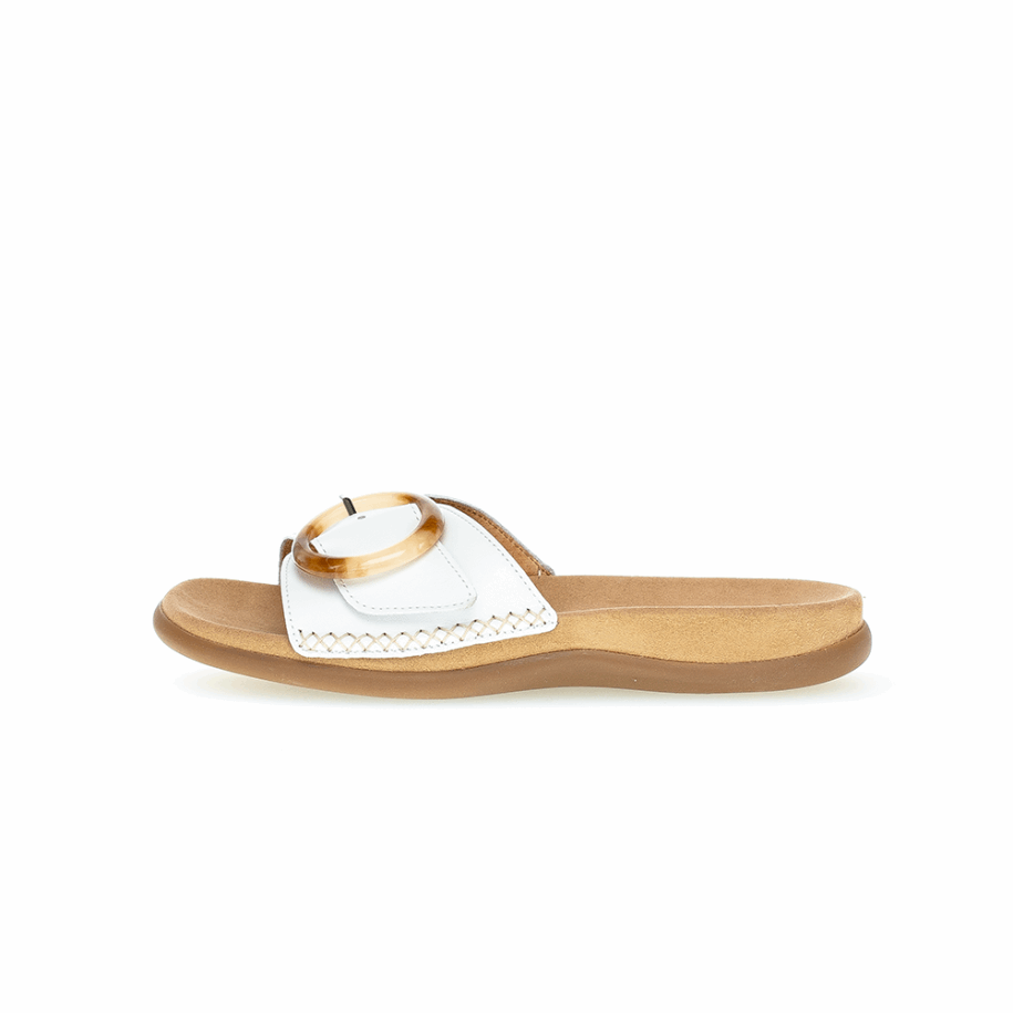 Slipon Sandal Gabor Fehér