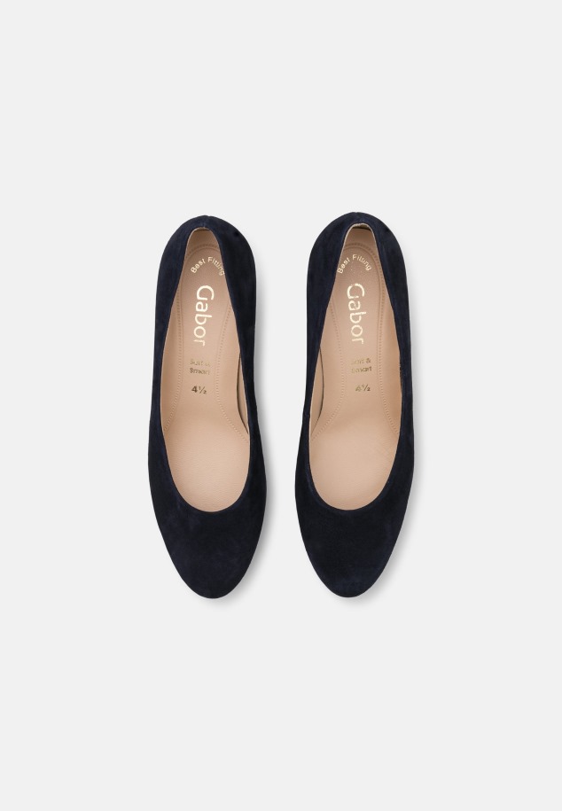 Sötétkék Gabor Klasszikus Női Magassarkú