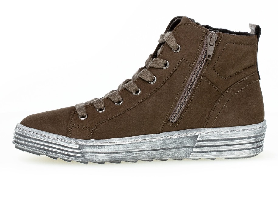 Gábor 73.770.19 - Szürke Velúr