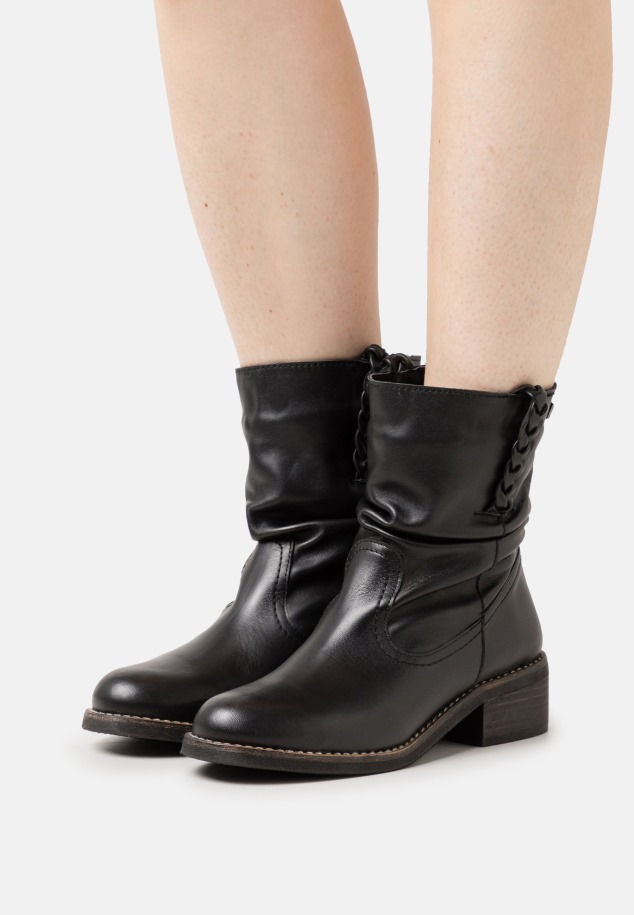 Gábor Fekete Cowboy/motoros Bokacsizma