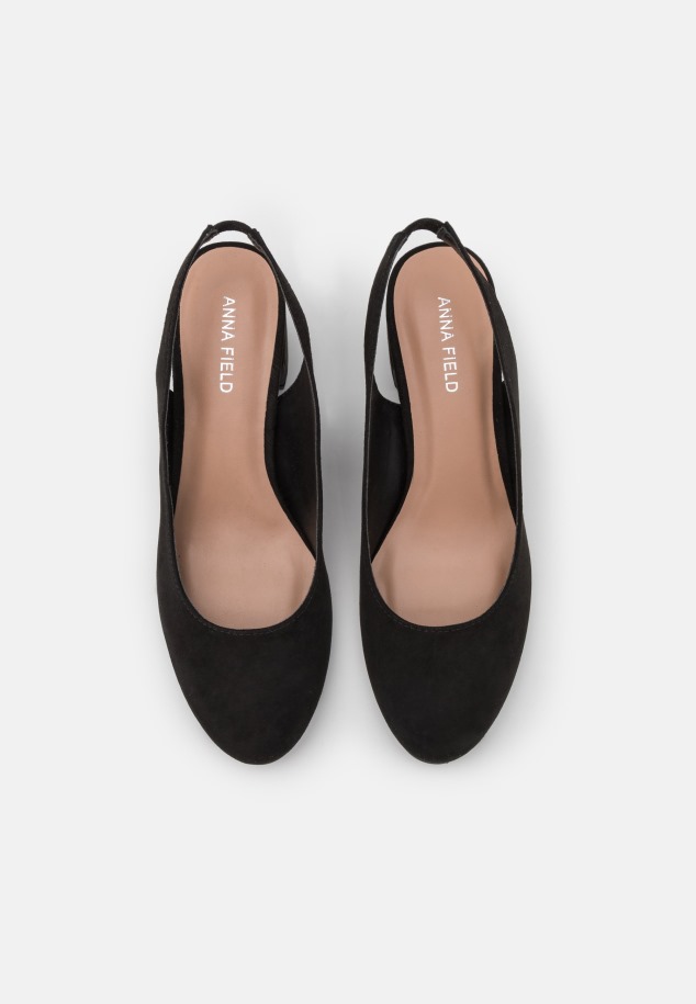 Klasszikus Sarkú Fekete Női Gabor