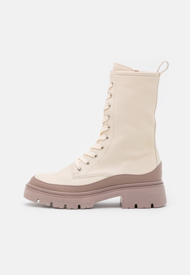 Sötét Meztelen Gabor Fűzős Bokacsizma