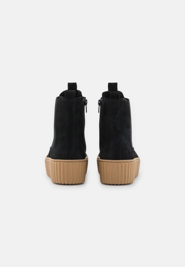 Női Platform Bokacsizma Gábor Fekete