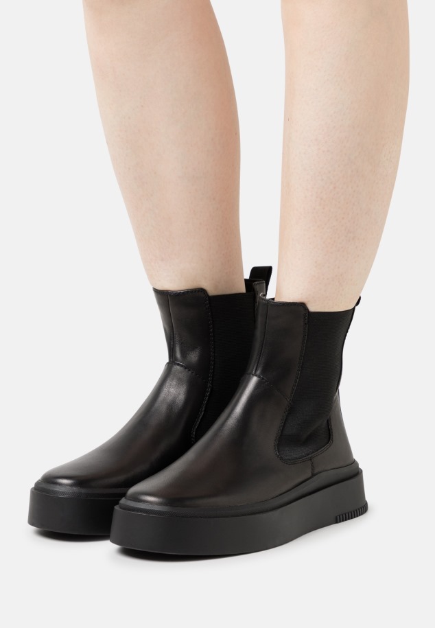 Női Platform Bokacsizma Gábor Fekete