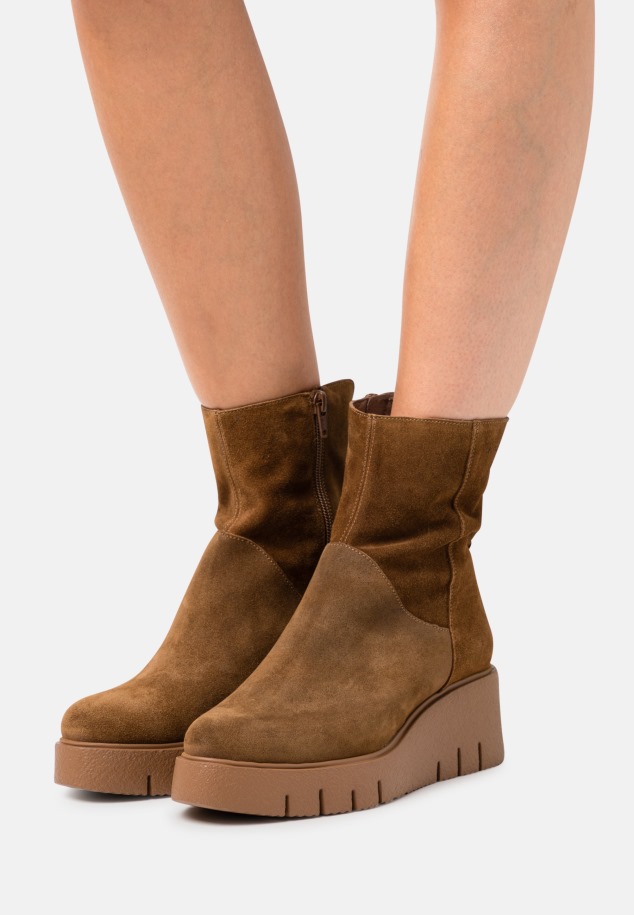 Női Platform Bokacsizma Gábor Fekete