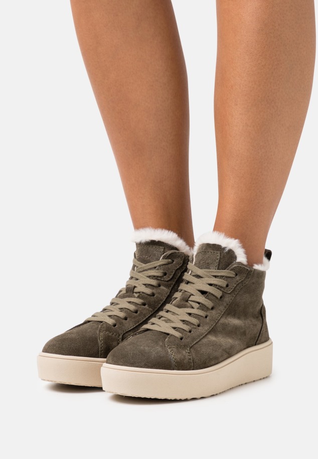 Fekete Magasszárú Edzőcipő Gabor Women