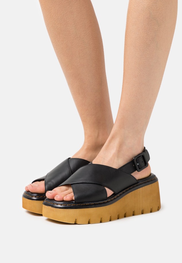 Gabor Platform Szandál Fekete