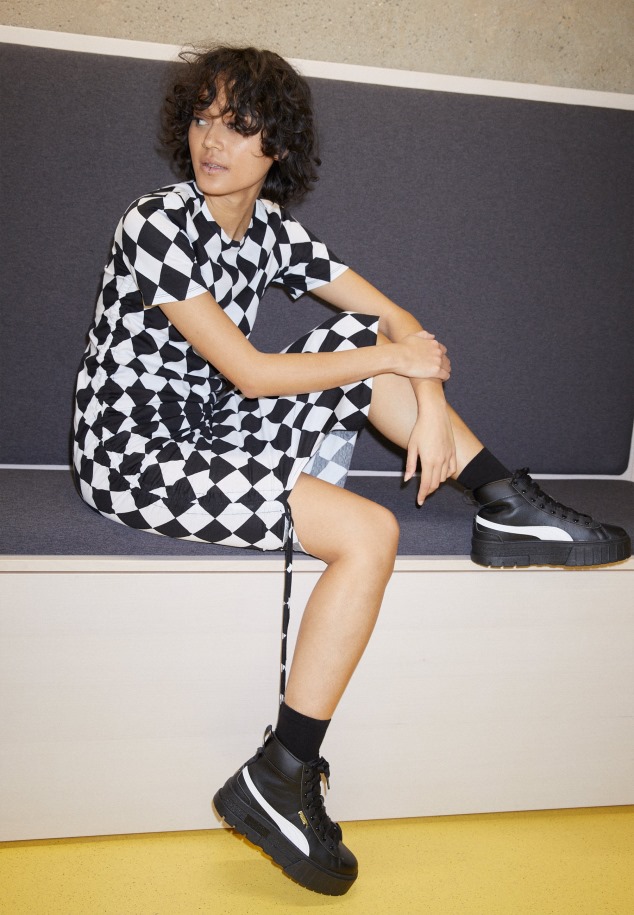 Fekete Magasszárú Edzőcipő Gabor