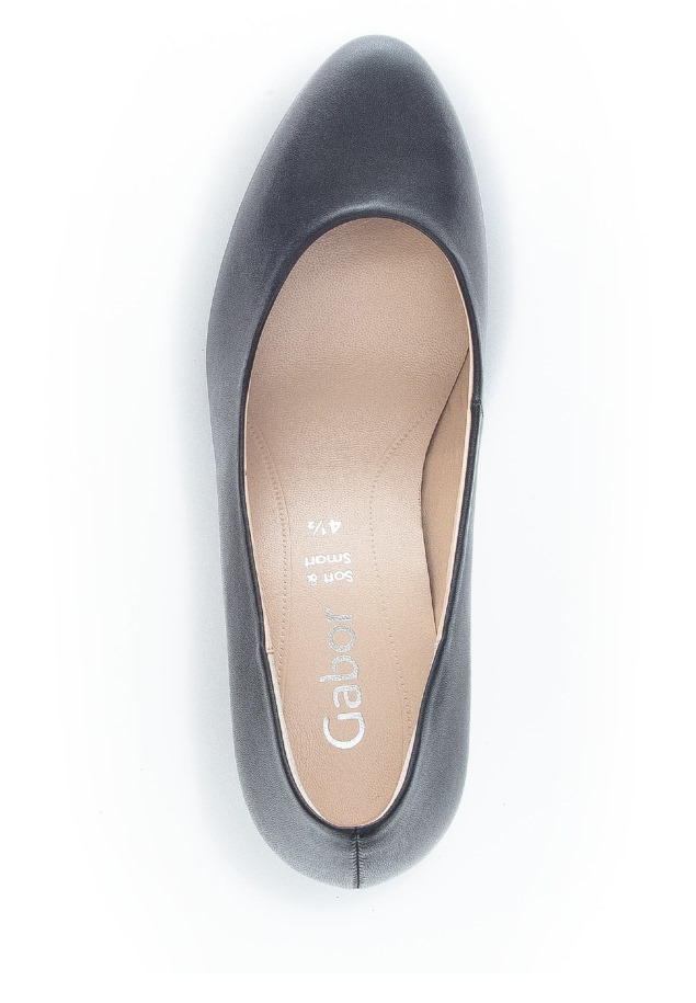 Klasszikus Női Magassarkú Fekete Gabor