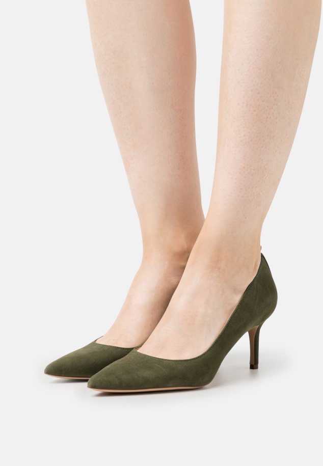 Női Klasszikus Sarkú Gabor Világosszürke