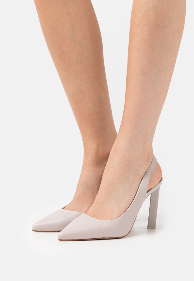 Női Klasszikus Sarkú Gabor Világosszürke